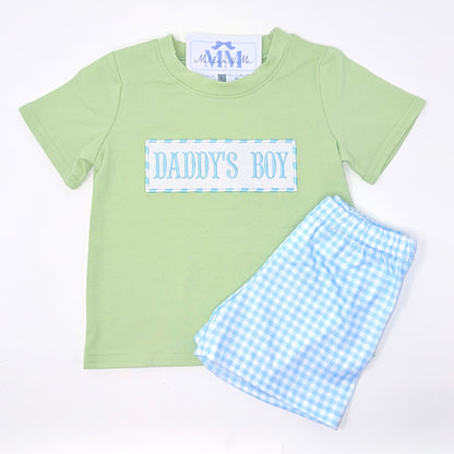 Daddy’s Boy Shorts set