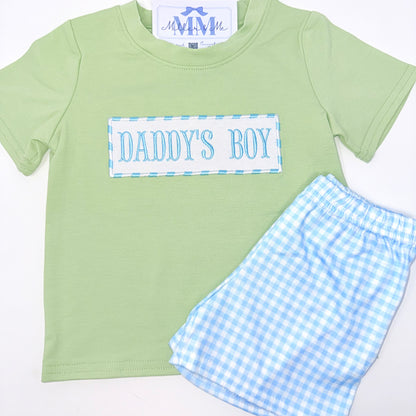 Daddy’s Boy Shorts set