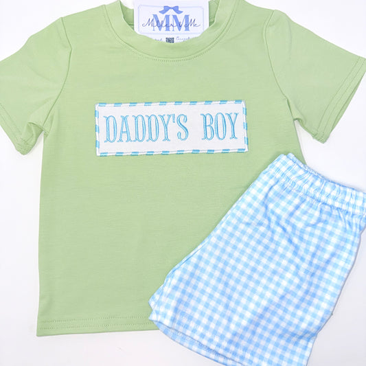 Daddy’s Boy Shorts set