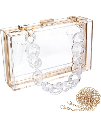 Personalized Acrylic Clutch