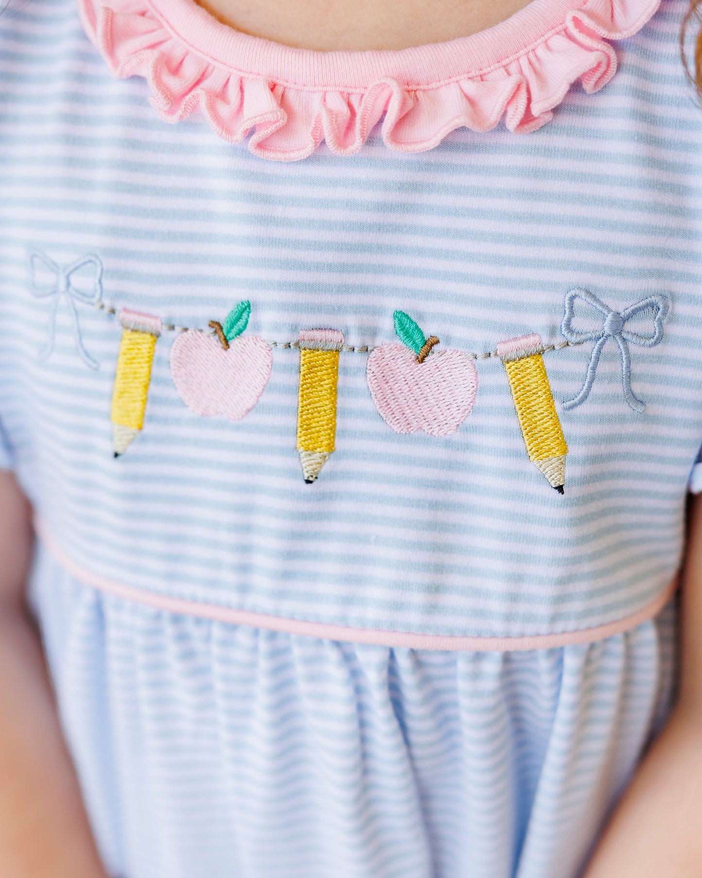 Pencil Garland Scallop Short Set - Pre-Order