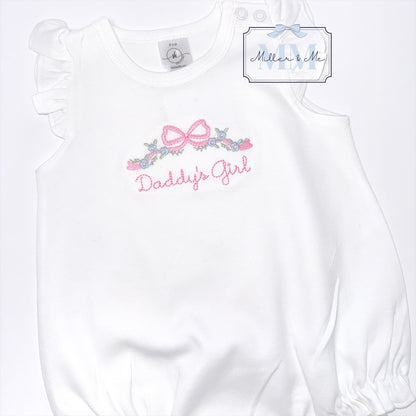 Daddy's Girl Flutter Sleeve Bubble