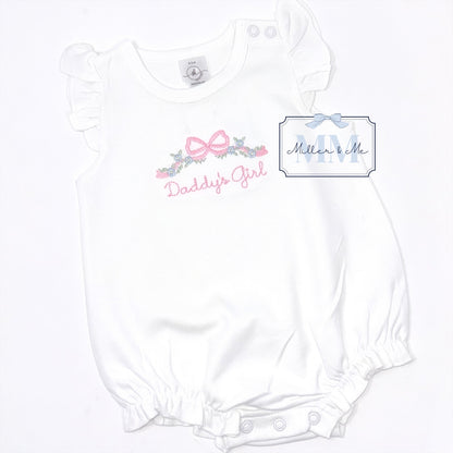 Daddy's Girl Flutter Sleeve Bubble