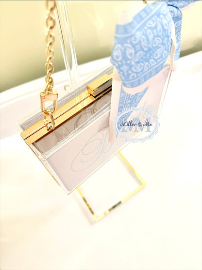 Personalized Acrylic Clutch