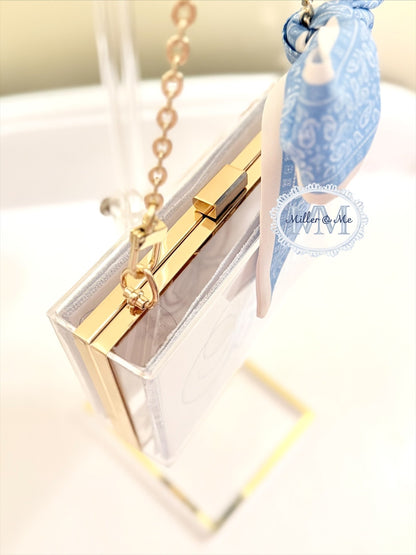 Personalized Acrylic Clutch