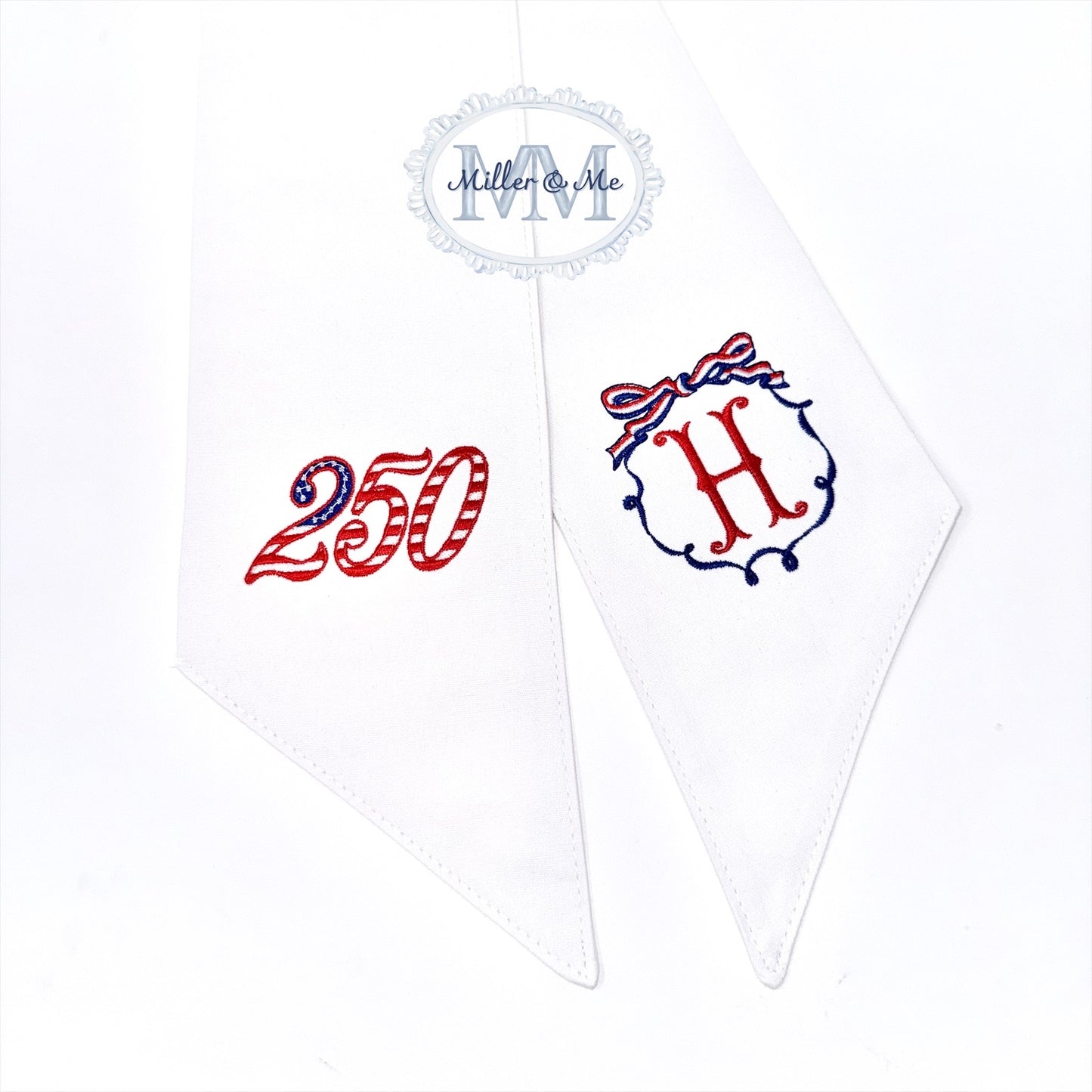 Custom Patriotic Wreath Sash