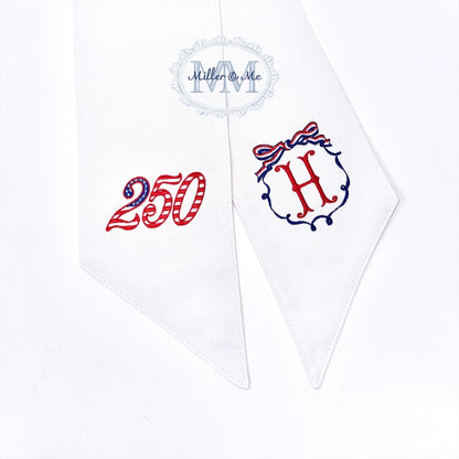 Custom Patriotic Wreath Sash