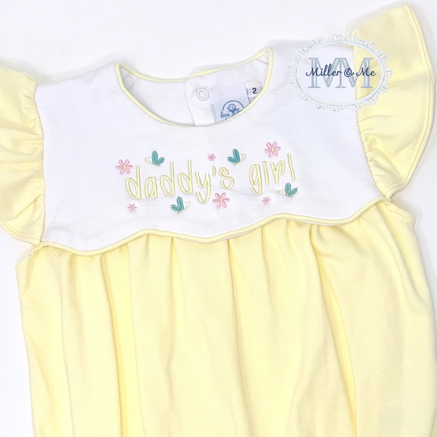 Daddy’s Girl Flutter Sleeve Bubble