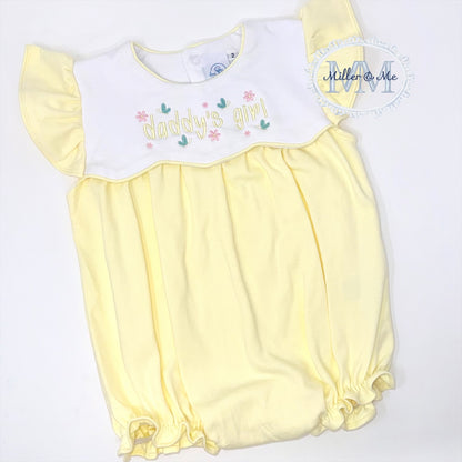 Daddy’s Girl Flutter Sleeve Bubble